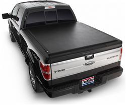 Tonneau Cover, Lo Pro QT, Soft Roll-up, Vinyl, Black, Mazda, 5 ft. Truck Bed Length, Each