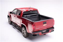 Tonneau Cover, Lo Pro QT, Soft Roll-up, Vinyl, Black, Mitsubishi, 7 ft. Truck Bed Length, Each