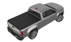 Tonneau Cover, Lo Pro QT, Soft Roll-up, Vinyl, Black, Chevy, GMC, 5 ft. Truck Bed Length, Each