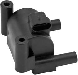 Ignition Coil, Socket, 0.500 ohms, Round, Black, Harley-Davidson®, Each