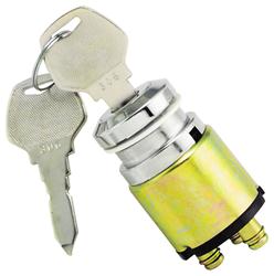 Ignition Switch, Under Tank Style, Steel, Chrome, Harley-Davidson®, Each