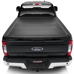 Tonneau Cover, Ultra Flex, Hard Folding, Matte Black, Dodge, RAM, 8 ft. Truck Bed Length, Each