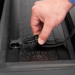 Tonneau Cover, Flex, Hard Folding, Matte Black, Chevy, GMC, 6 3/4 ft. Bed, Each