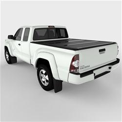 Tonneau Cover, Flex, Hard Folding, Matte Black, Toyota, 6 ft. Bed, Each