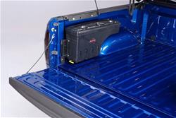 Storage Box, SwingCase, Passenger Side, ABS Plastic, Black, for Nissan Navara, Each