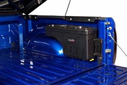 Storage Box, SwingCase, Passenger Side, ABS Plastic, Black, Ram 1500, Without RamBox., Each