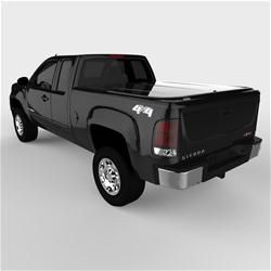 Tonneau Cover, LUX Series, One-piece, Black, GMC, 6 1/2 ft. Bed, Each