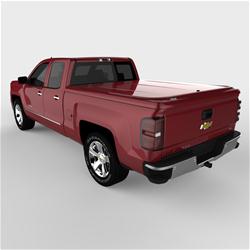 Tonneau Cover, LUX Series, One-piece, Sonoma Jewel Red, Chevy, 6 1/2 ft. Bed, Each