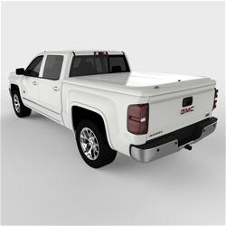 Tonneau Cover, LUX Series, One-piece, Olympic/Summit White, GMC, 5 3/4 ft. Bed, Each