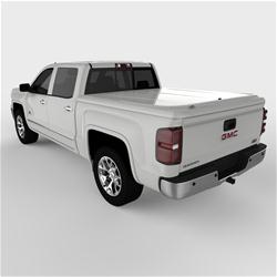 Tonneau Cover, LUX Series, One-piece, Silver Ice, GMC, 5 3/4 ft. Bed, Each