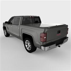 Tonneau Cover, LUX Series, One-piece, Iridium Effect Gray, GMC, 5 3/4 ft. Bed, Each