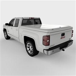 Tonneau Cover, LUX Series, One-piece, Silver Ice, GMC, 6 1/2 ft. Bed, Each