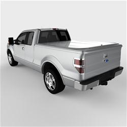 Tonneau Cover, LUX Series, One-piece, Stealth Gray, Ford, 6 1/2 ft. Bed, Each