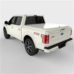 Tonneau Cover, LUX Series, One-piece, White Platinum, Ford, 5 1/2 ft. Bed, Each
