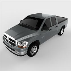 Tonneau Cover, SE Series, One-piece, Black Textured, Dodge, 6 1/2 ft. Bed, Each