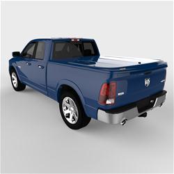 Tonneau Cover, LUX Series, One-piece, True Blue, Ram, 6 1/2 ft. Bed, Without RamBox, Each