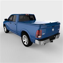 Tonneau Cover, LUX Series, One-piece, Blue Streak, Ram, 6 1/2 ft. Bed, Without RamBox, Each