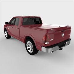 Tonneau Cover, LUX Series, One-piece, Deep Cherry Red, Ram, 6 1/2 ft. Bed, Without RamBox, Each