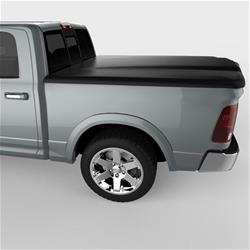 Tonneau Cover, Elite Series, One-piece, Black Textured, Dodge, Ram, 6 1/2 ft. Bed, Without RamBox, Each