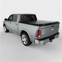 Tonneau Cover, SE Series, One-piece, Black Textured, Dodge, Ram, 5 1/2 ft. Bed, Without RamBox, Each