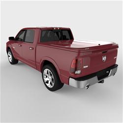 Tonneau Cover, LUX Series, One-piece, Deep Cherry Red, Ram, 5 1/2 ft. Bed, Without RamBox, Each