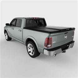 Tonneau Cover, Elite Series, One-piece, Black Textured, Dodge, Ram, 5 1/2 ft. Bed, Without RamBox, Each