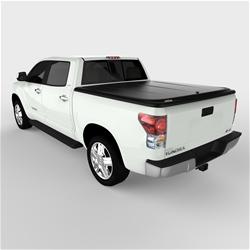 Tonneau Cover, SE Series, One-piece, Black Textured, Toyota, 5 1/2 ft. Bed, With Deck Rail, Each