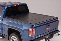 Tonneau Cover, Ultra Flex, Hard Folding, Matte Black, for Nissan, 6 1/2 ft. Bed, Without Utili-Trac, Without Titan Box, Each