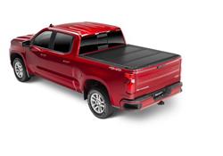 Tonneau Cover, Ultra Flex, Hard Folding, Matte Black, Chevy, GMC, 6 3/4 ft. Bed, Each