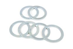 Coil Spring Spacers, Rear Only, Steel, Zinc Coated, Buick, Chevy, Oldsmobile, Pontiac, Set of 6