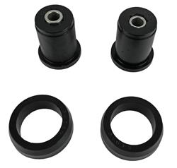 Differential Housing Mount Bushings, Rear-End Housing Replacement Bushings, Polyurethane, Black, Rear Differential Position, Ford, Pair