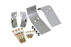Torque Box Reinforcement Plates, Upper Rear, Steel, Natural, Ford, Pair