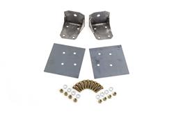 Torque Box Reinforcements, Lower Rear, Steel, Natural, Ford, Pair
