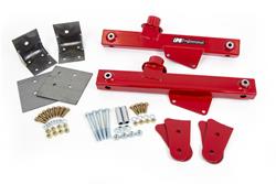 Control Arms, Strip Grip Kit, Lift Bars, Lower Torque Box Reinforcements, Red, Ford, Kit
