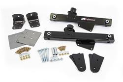 Traction Bars, Steel, Black Powdercoated, Ford, Kit