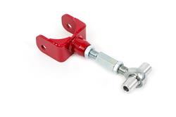 Control Arms, Adjustable, Rear, Upper, Tubular, Spherical Bearing, Red Powdercoated, Steel, Each