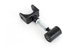 Control Arms, Adjustable, Tubular, Rear Upper, Steel, Polyurethane, Black Powdercoated, Ford, Each