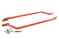 Subframe Connectors, Bolt-On, Steel, Red Powdercoated, Ford, Pair