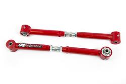 Control Arm Relocation Bracket, Rear, Lower, Steel, Red Powdercoated, Bolt-On, Ford, Kit