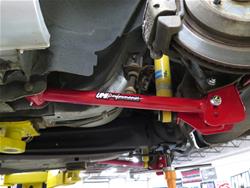 Control Arms, Rear Lower, Tubular, Panhard Bar, Black Powdercoated, Steel, Kit