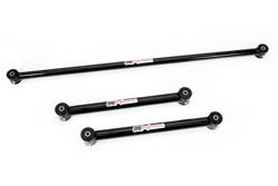 Panhard Bar, Tubular, Bushings, Black Powdercoated, Steel, Kit