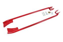 Subframe Connectors, Bolt-On, Steel, Red Powdercoated, Chevy, Pontiac, Pair