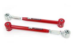 Control Arms, Rear Lower, Tubular, Red Powdercoated, Chromoly Steel, Pair