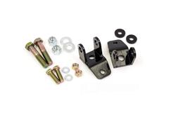 Shock Mounts, Standard, Rear Lower, Steel, Black Powdercoated, Chevy, Pontiac, Kit