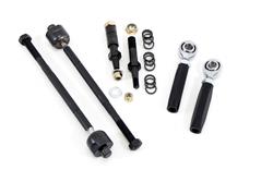 Bump Steer Kit, Adjustable, Aluminum Tube, Black Anodized, Spacers, Tie Rod Ends, Chevrolet, Pontiac, Kit