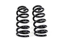Lowering Springs, Front, Coil Type, Black Powdercoated, 1.25 in. Drop, Chevrolet, Pontiac, Pair