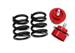 Lowering Kit, Weight Jack System, Front, 1,050 lbs. Spring Rate, Red, Chevrolet, Pontiac, Kit