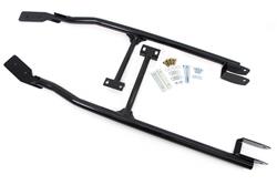 Subframe Connectors, Budget 3-Point, Bolt-On, Steel, Black Powdercoated, Coupe, Chevrolet, Pontiac, Pair