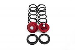 Lowering Kit, Weight Jack System, Rear, 175 lbs. Spring Rate, Red, Chevrolet, Pontiac, Kit