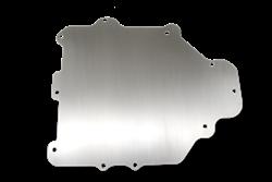 A/C and Heater Delete Panel, Aluminum, Natural, 0.062 in. Thick, Chevy, Pontiac, Each